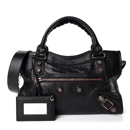 Balenciaga Agneau Giant 21 Rose Gold Hardware City Black 1 of 14