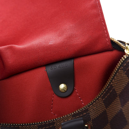 Louis Vuitton Damier Ebene Speedy Bandouliere 30 8 of 11