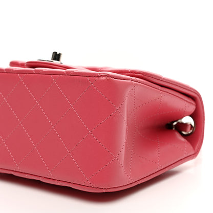 Chanel Lambskin Quilted Mini Square Flap Pink 10 of 10