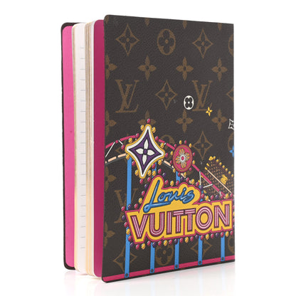 Louis Vuitton Monogram 2020 Christmas Animation Roller Coaster Notebook MM Pivoine 4 of 7