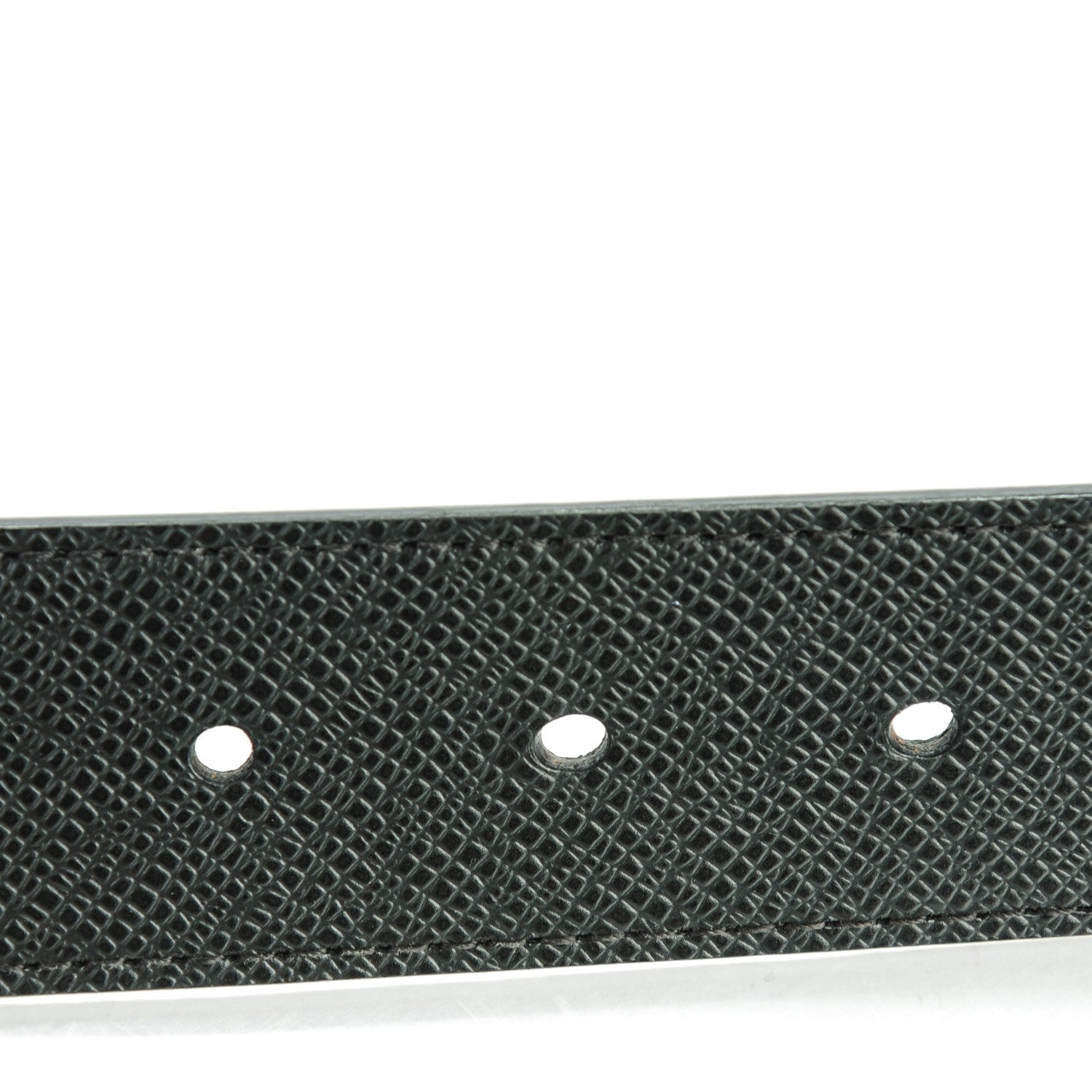 Louis Vuitton Taiga 35mm LV Initiales Belt 100 40 Ardoise 7 of 8