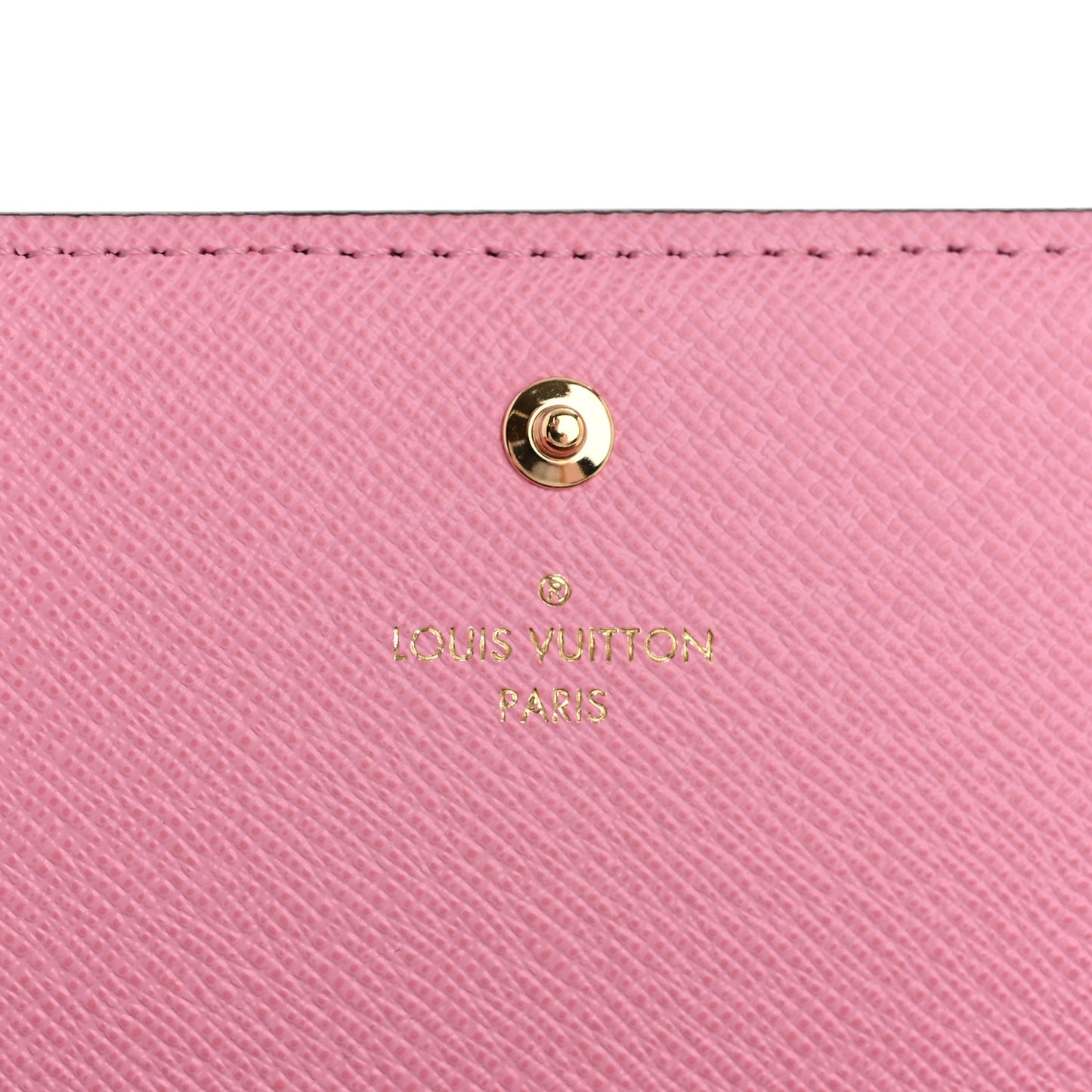 Damier Ebene 2022 Christmas Animation Paris Sarah Wallet Pink