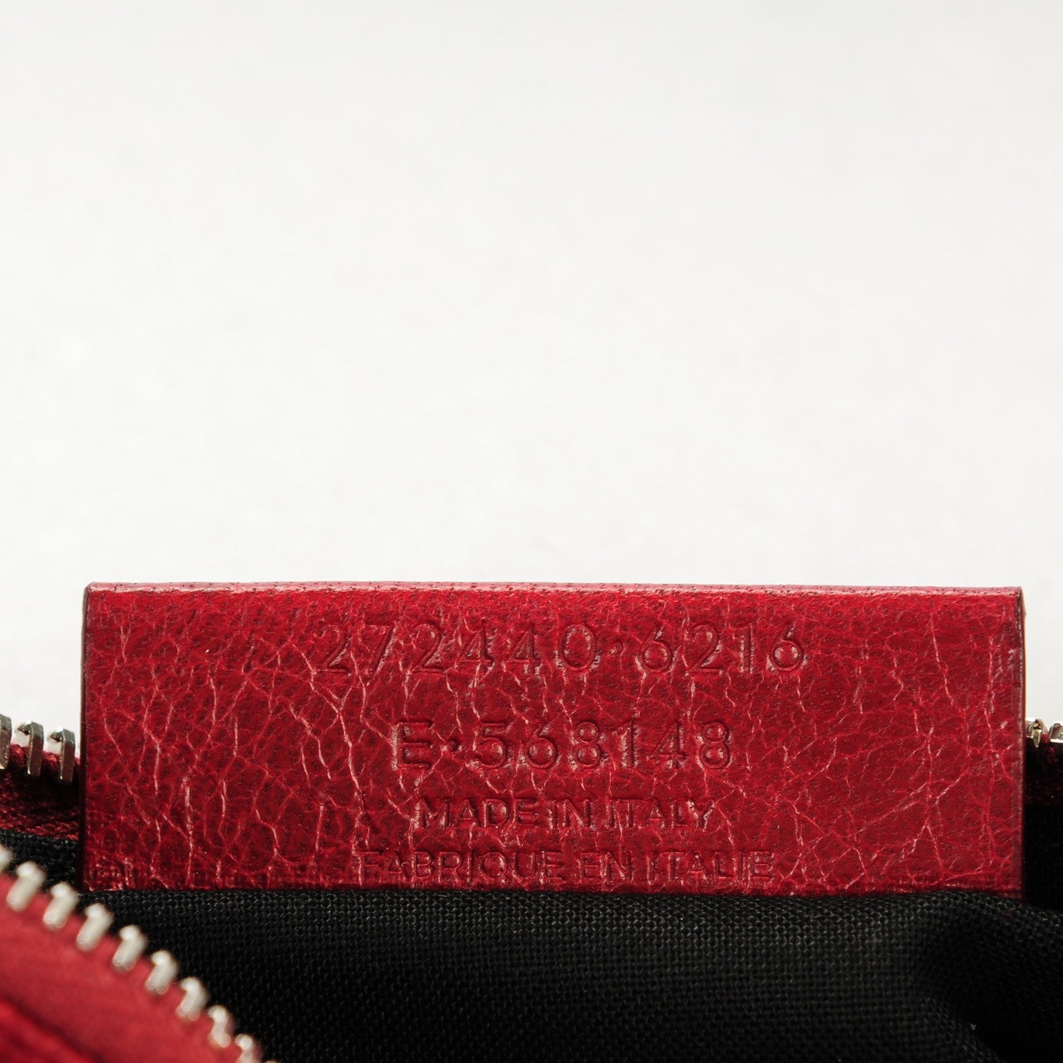 Balenciaga Agneau Giant 12 Silver Hardware M Porte-Monnaie Coin Purse Rouge Cerise 7 of 7