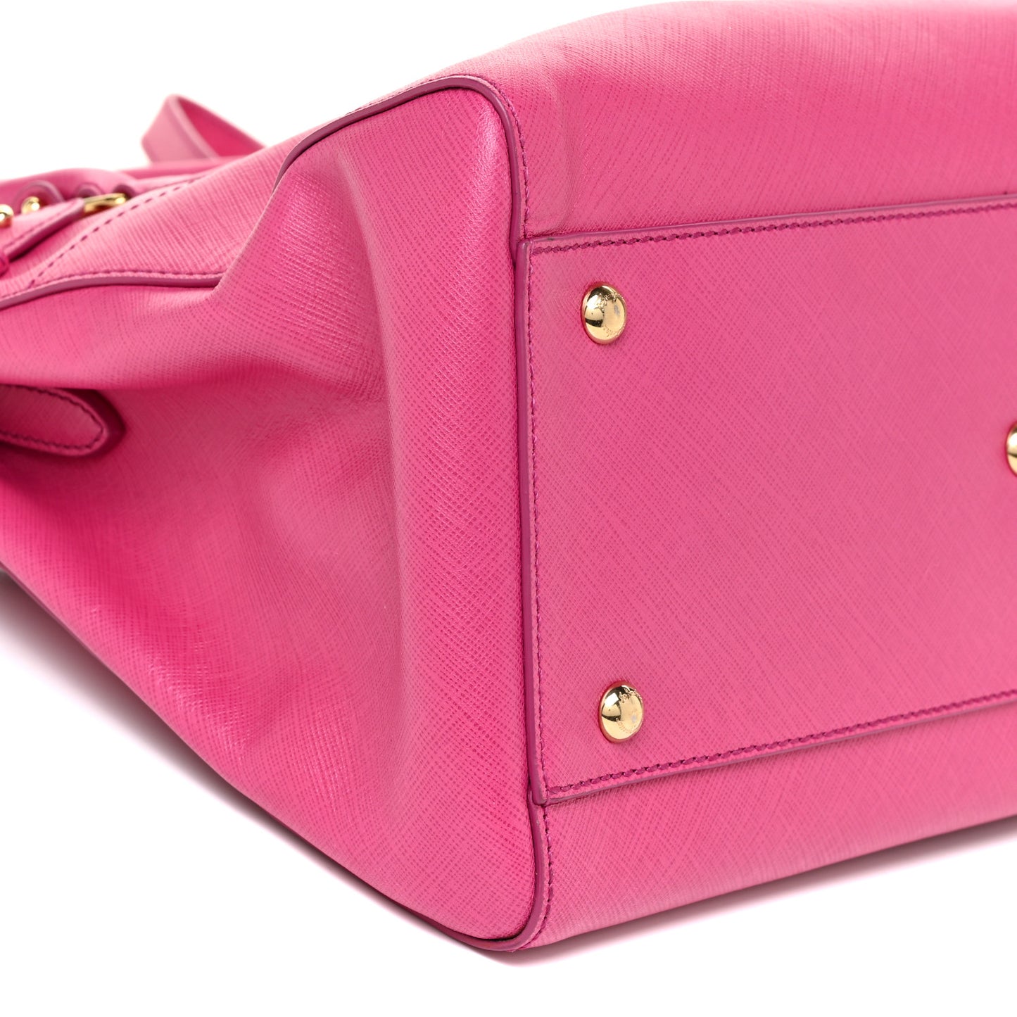 Printed Calfskin Beky Tote Pink