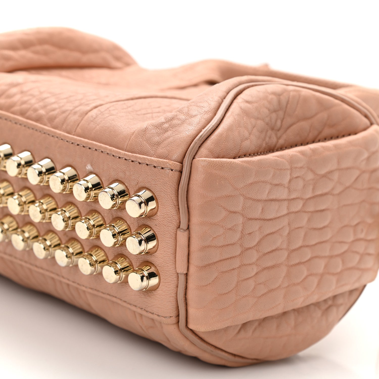 Alexander Wang Pebbled Lambskin Mini Rockie Truffle Gold Hardware 9 of 12