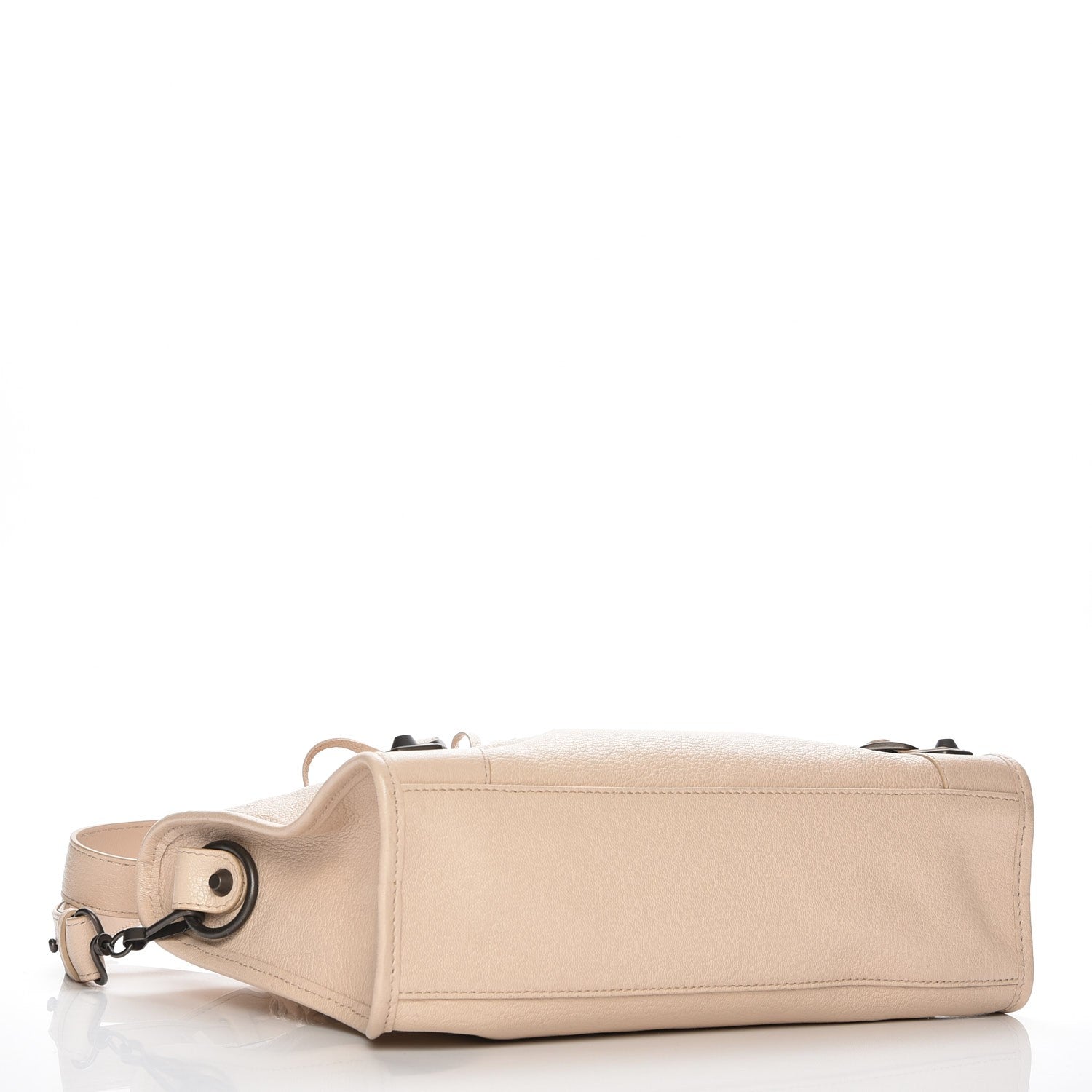 Balenciaga Chevre Classic Hardware Metallic Edge S City Beige Tapioca 5 of 8