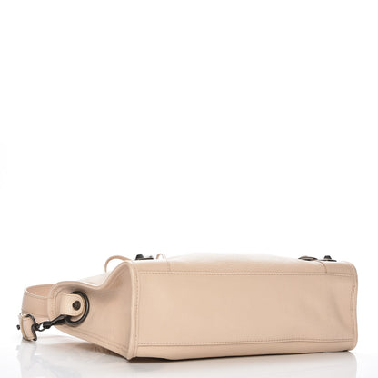 Balenciaga Chevre Classic Hardware Metallic Edge S City Beige Tapioca 5 of 8