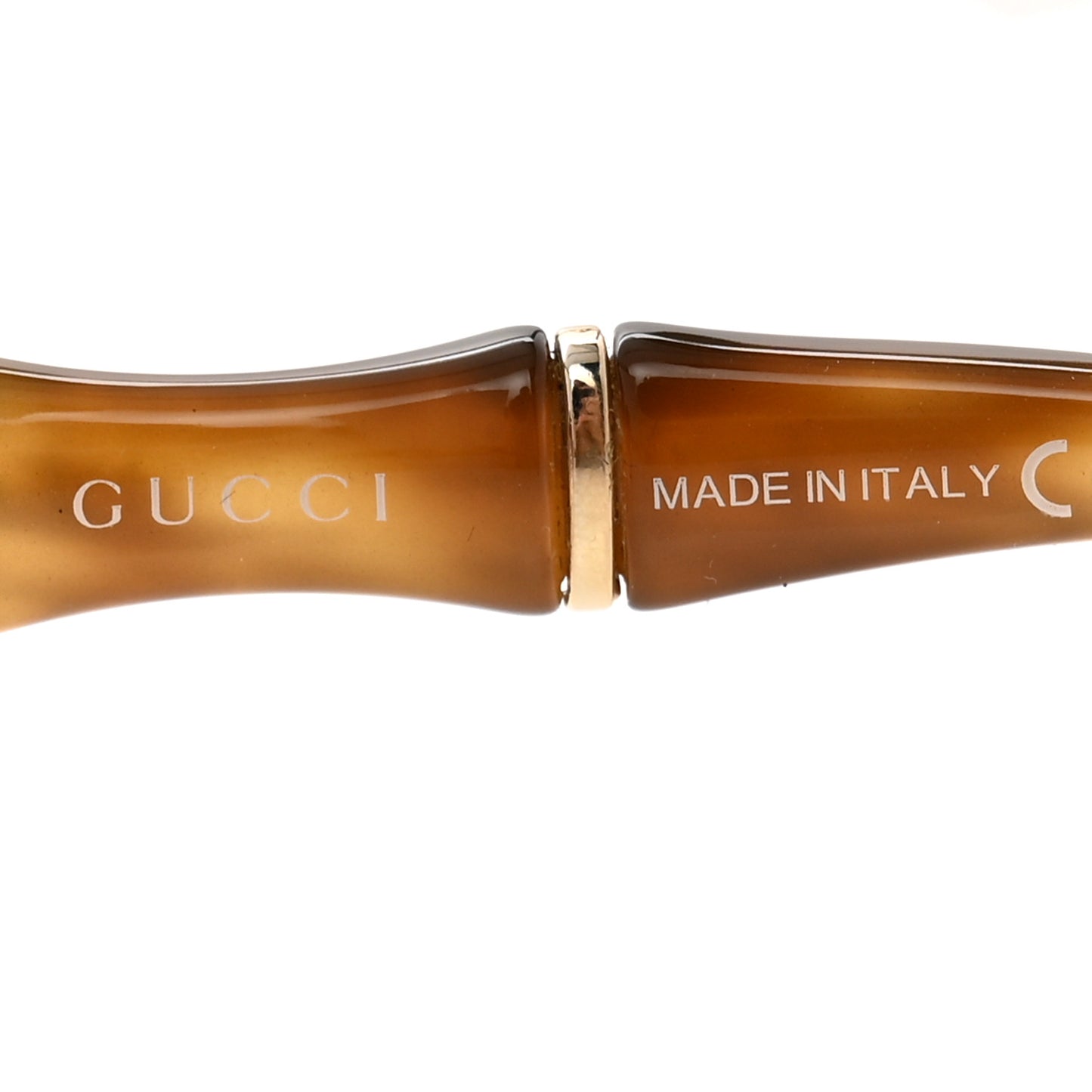 Bamboo Effect Sunglasses GG3508S Brown