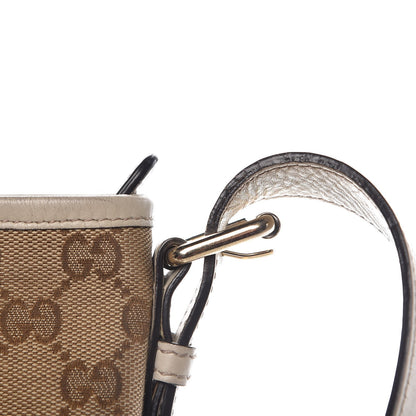 Gucci Monogram Messenger Bag Off White 14 of 16