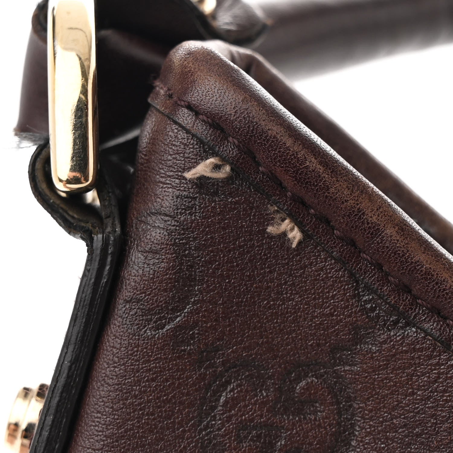 Gucci Guccissima Medium Abbey D Ring Hobo Chocolate 10 of 10