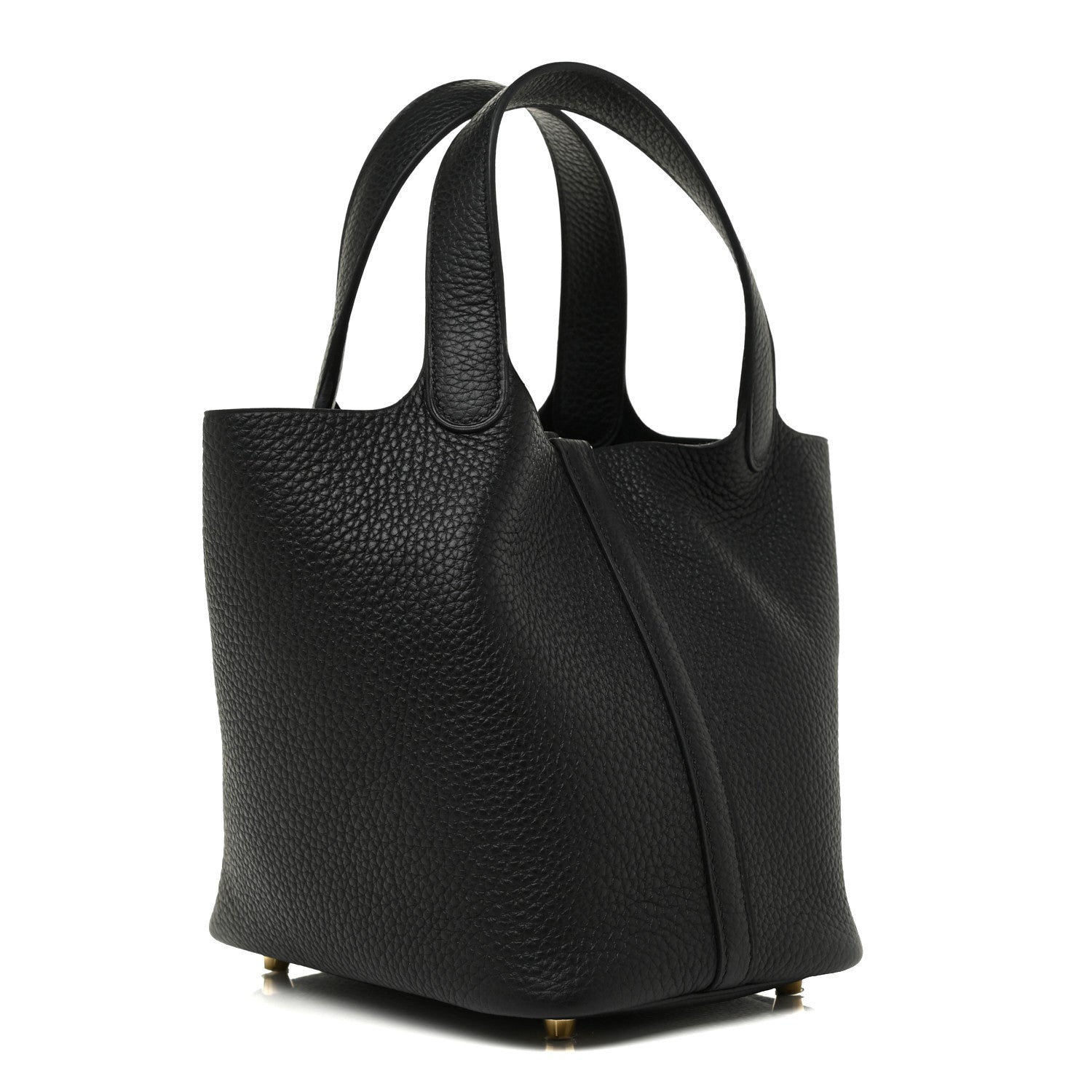 Hermes Taurillon Clemence Picotin Lock 18 PM Black 3 of 10