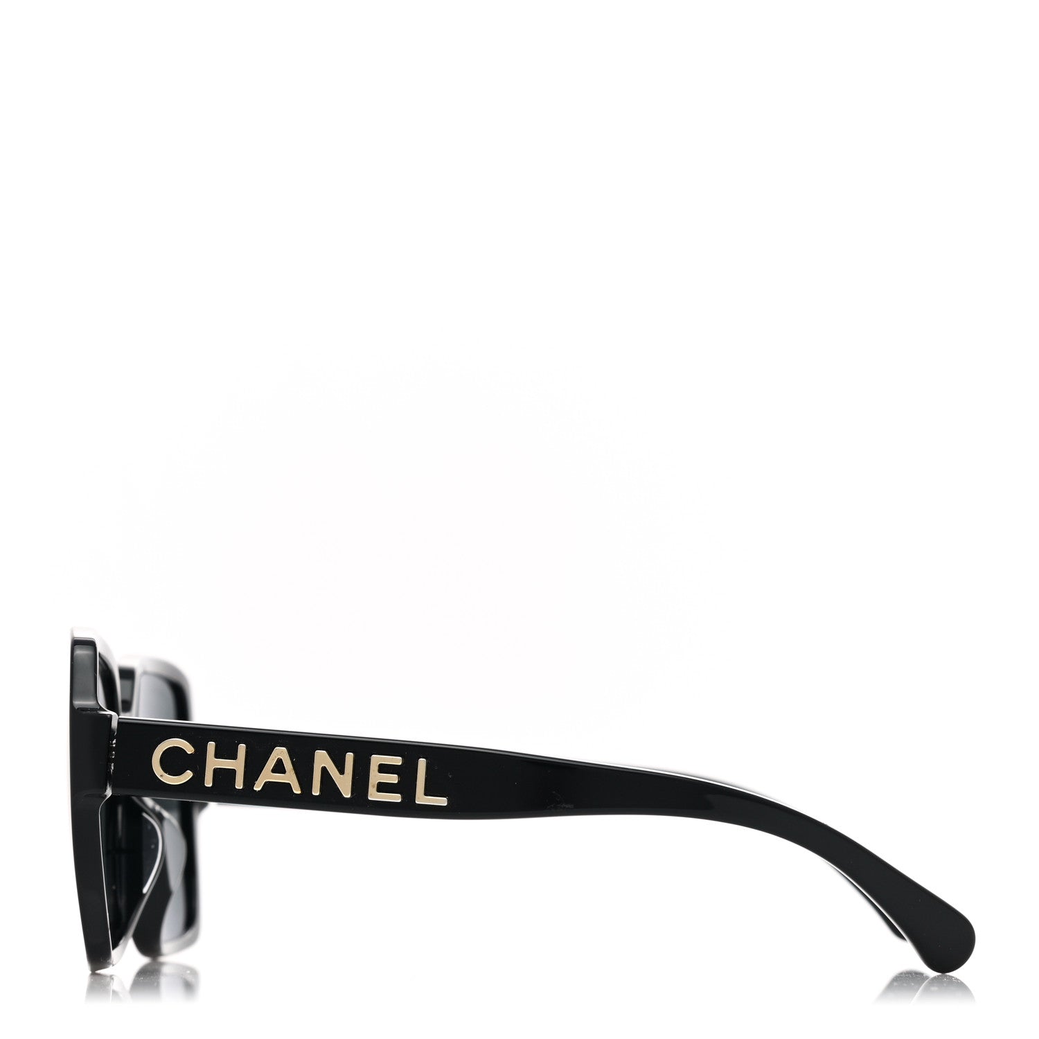 Chanel Acetate Square Sunglasses 5408-A Black 3 of 7