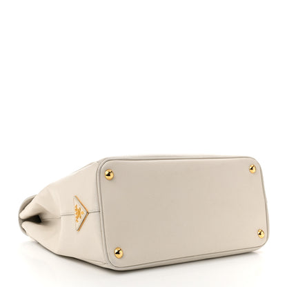 Prada Saffiano Lux Pattina Tote Talco 4 of 13