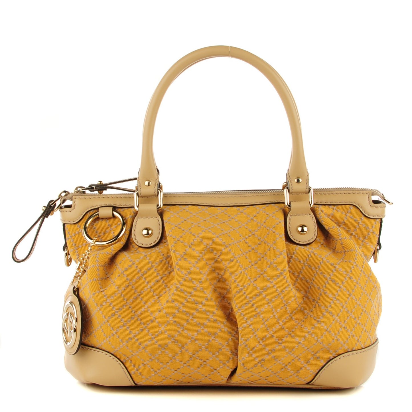 Diamante Medium Top Handle Sukey Yellow