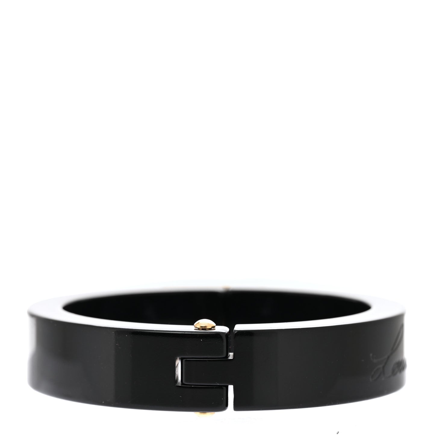 Lock Me Bracelet Black