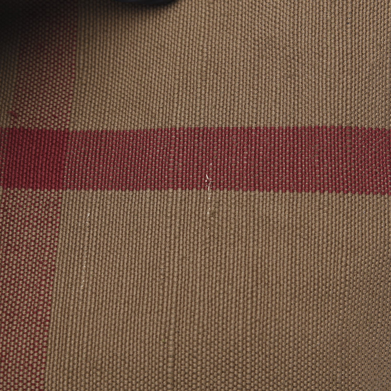 Burberry Canvas Mega Check Medium Ashby Hobo Saddle Brown 11 of 11