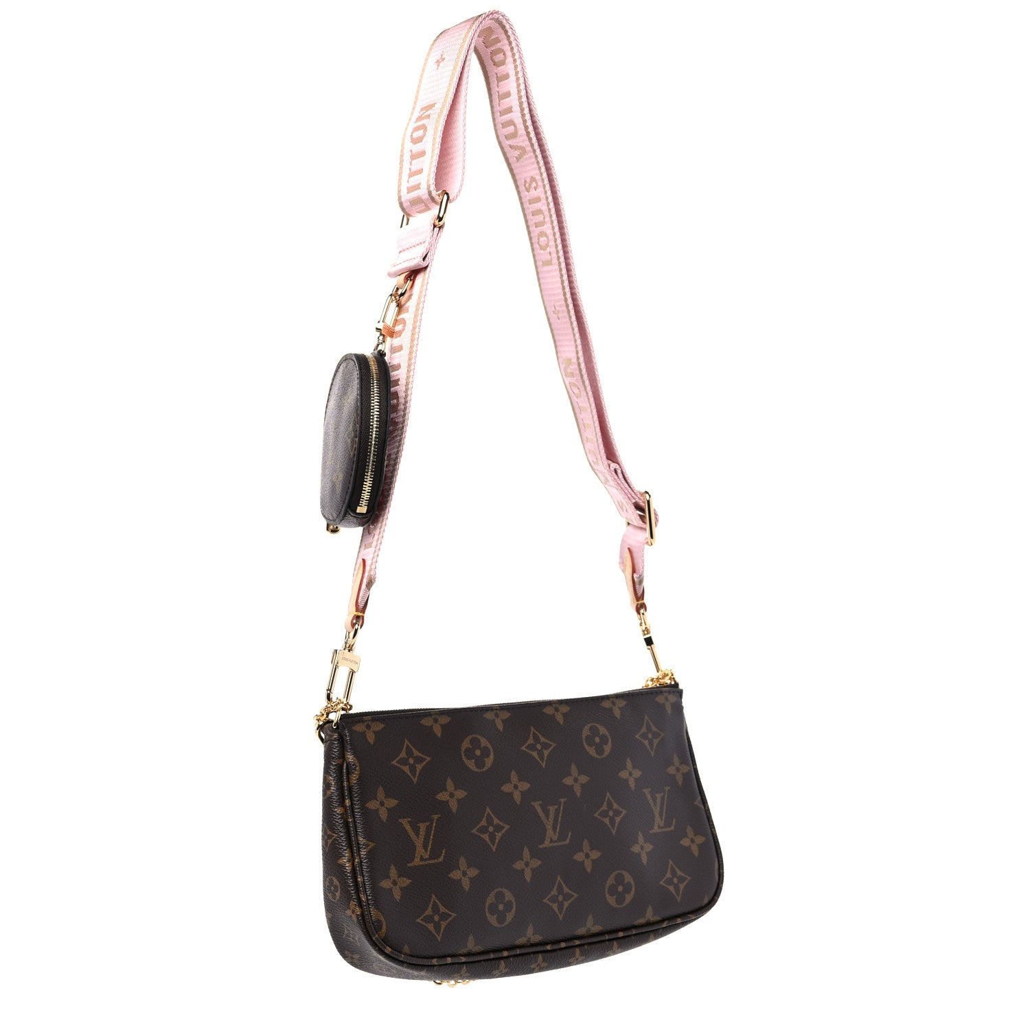 Louis Vuitton Monogram Multi Pochette Accessories Rose Clair 3 of 11