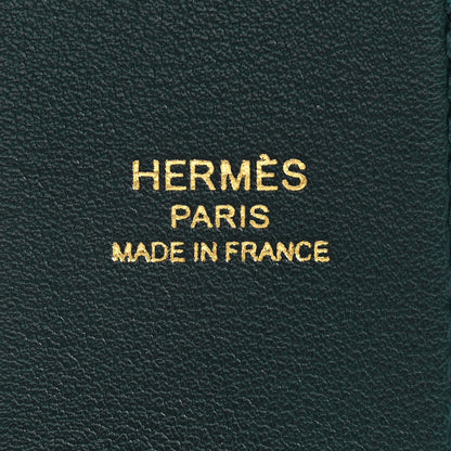 Hermes Swift 38mm Etiquette Shoulder Strap Vert Cypress 3 of 6