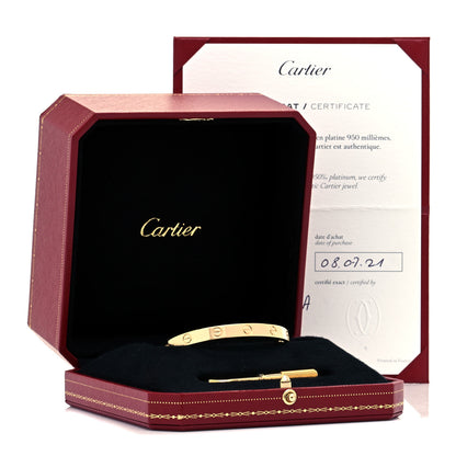 Cartier 18K Yellow Gold LOVE Bracelet 16 5 of 5