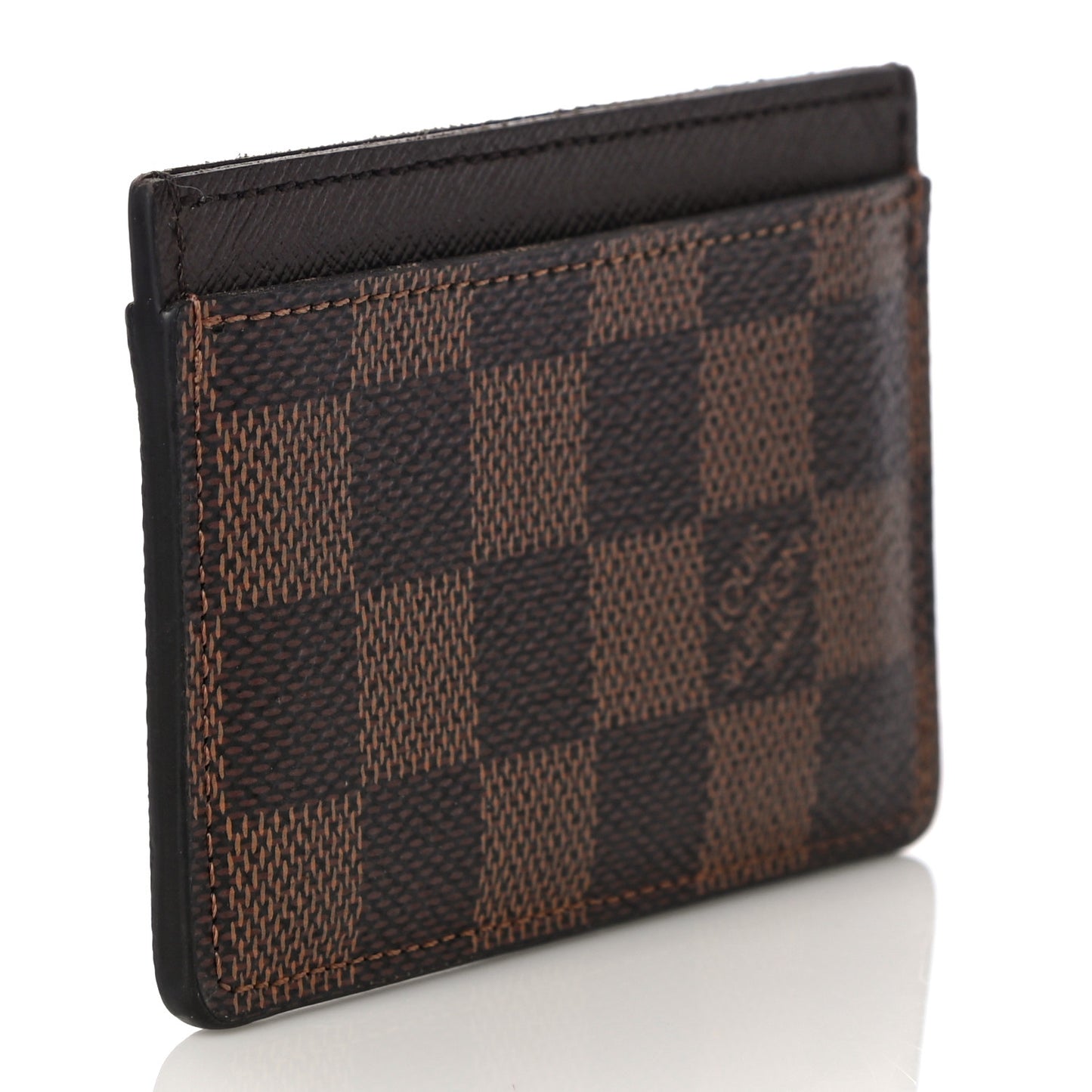 Damier Ebene Card Holder