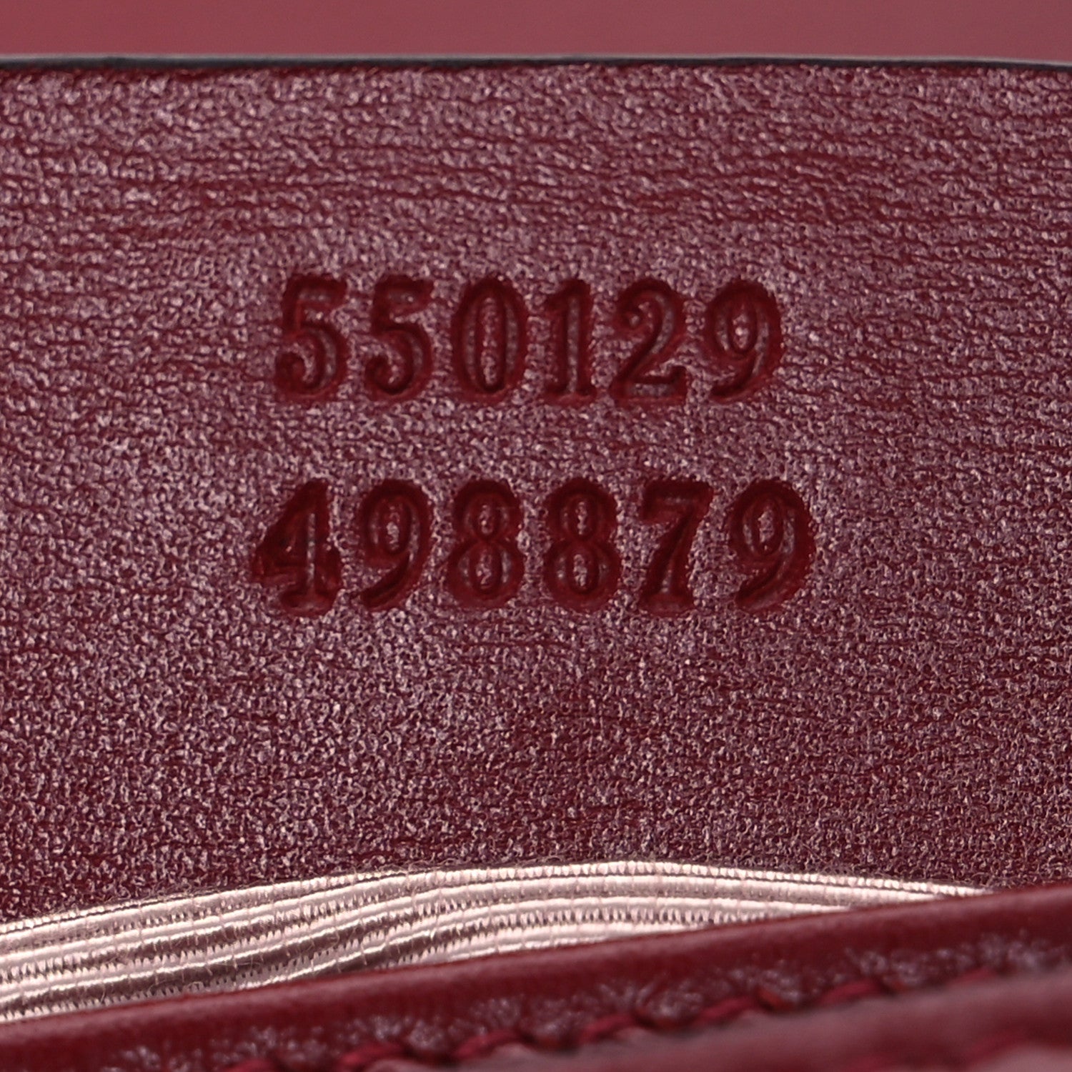 Gucci Vitello Palmellato Lux Bi-Color Small Arli Flap Shoulder Bag New Cherry Red Black 7 of 14