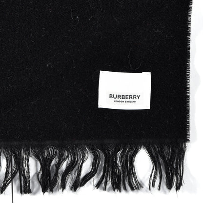 Burberry Wool Silk Jacquard Logo Scarf Cedar Green 4 of 4