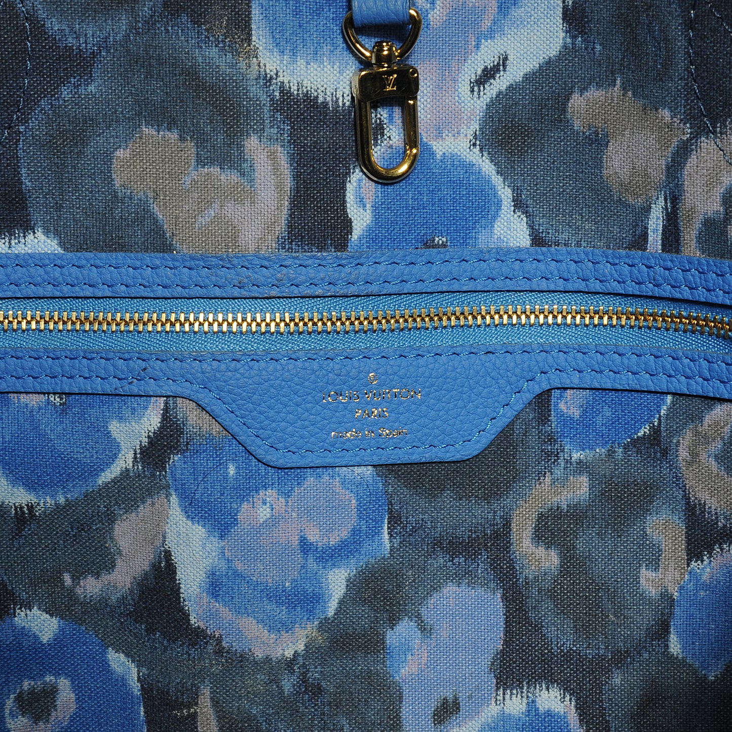 Monogram Articles de Voyage Ikat Neverfull MM Grand Blue