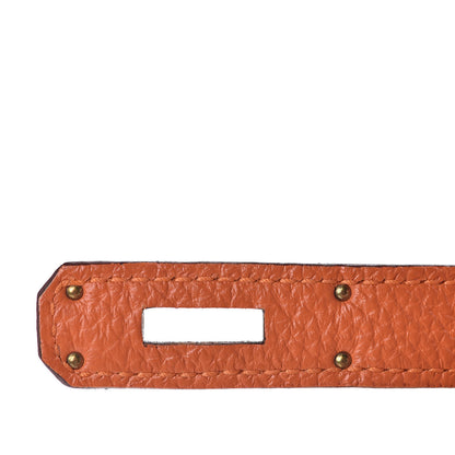 Hermes Togo Birkin 35 Orange 31 of 37