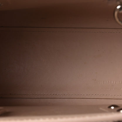 Saint Laurent Calfskin Crocodile Embossed Nano Sac De Jour Marble Pink 5 of 10