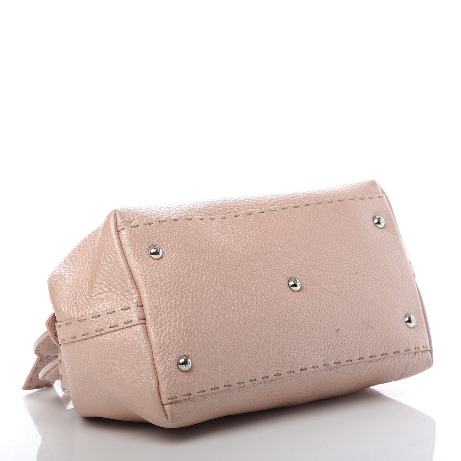 Fendi Cuoio Romano Selleria Adele 1328 Bag Cipria 4 of 21