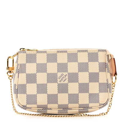 Louis Vuitton Damier Azur Mini Pochette Accessories 1 of 7