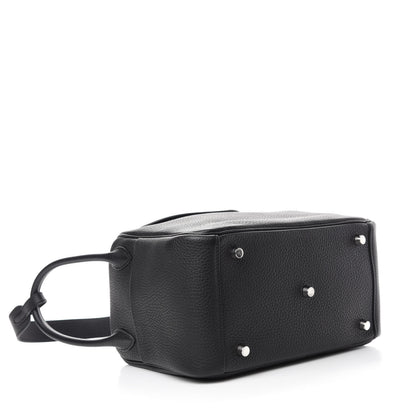 Hermes Taurillon Clemence Lindy 26 Black 4 of 11
