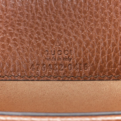 Gucci New Denim GG Monogram Dollar Calfskin Enamel Super Mini Dionysus Shoulder Bag Blue Tea Cuir Epilog Electric Blue 6 of 10