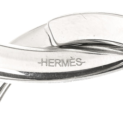 Hermes Stainless Steel Fer a Cheval Key Ring 3 of 6