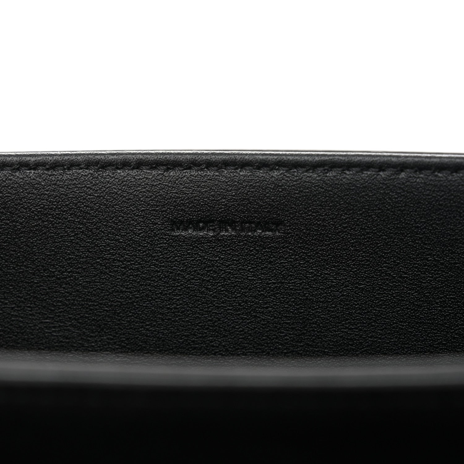 Celine Shiny Calfskin Medium Triomphe Black 8 of 11