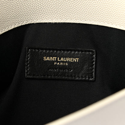 Saint Laurent Grain De Poudre Uptown Pouch Crema Soft 6 of 8