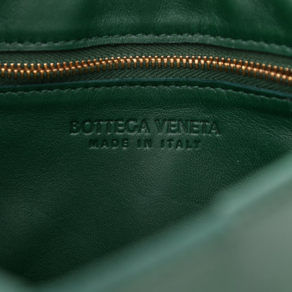 Bottega Veneta Lambskin Maxi Intrecciato Cassette Crossbody Bag Raintree Green 6 of 10