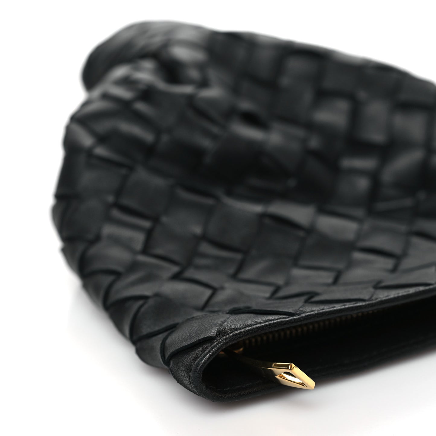 Nappa Intrecciato Mini BV Twist Black