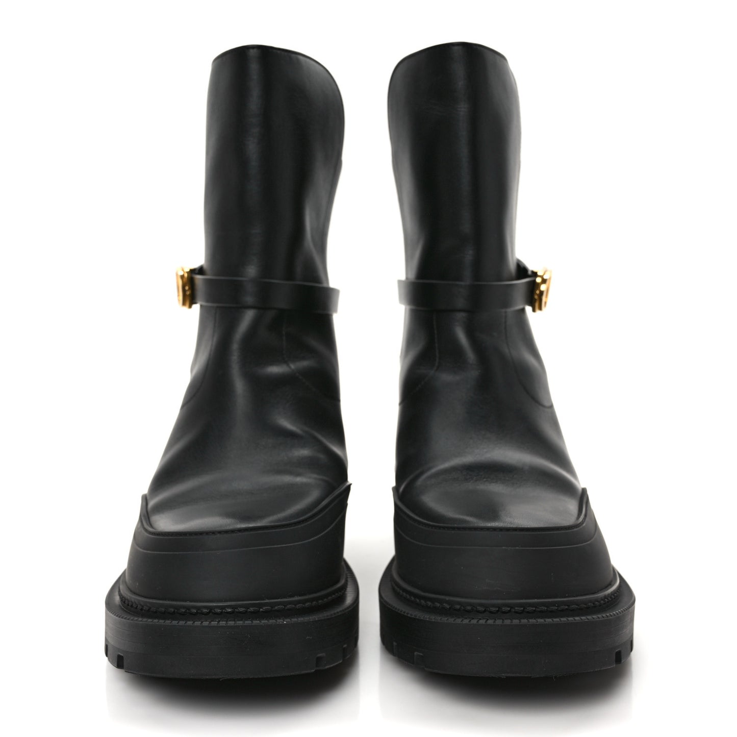 Calfskin Empreinte Ankle Boot 38 Black