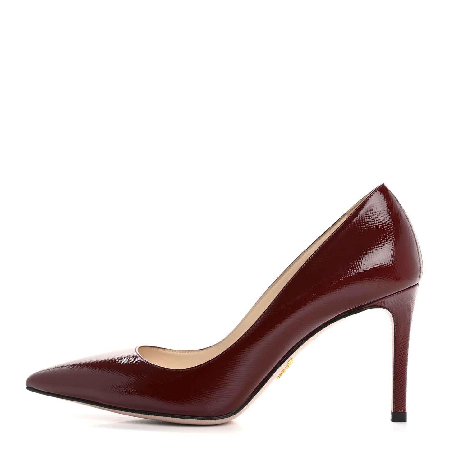 Saffiano Vernice Pumps 36.5 Rosso