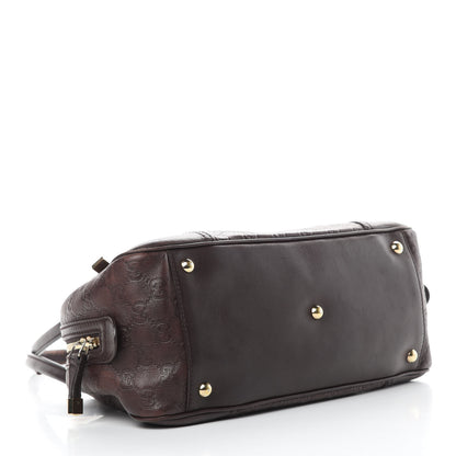 Gucci Guccissima Small Princy Satchel Brown 4 of 15