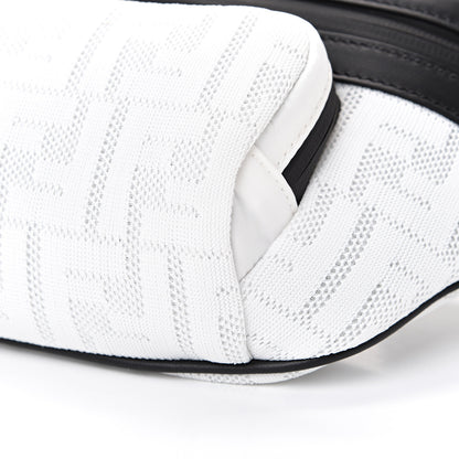 Fendi Neoprene Mesh Vitello Grace FF Pocket Belt Bag White 9 of 9