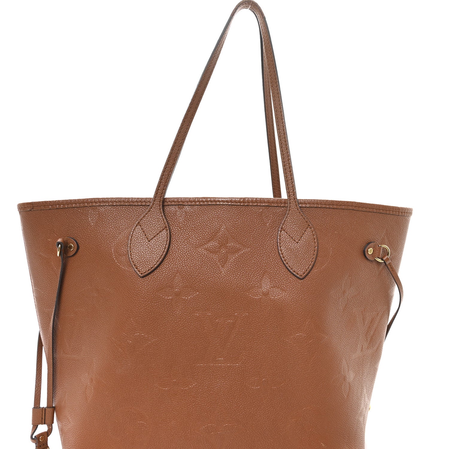 Louis Vuitton Empreinte Monogram Giant Neverfull MM Cognac 8 of 11