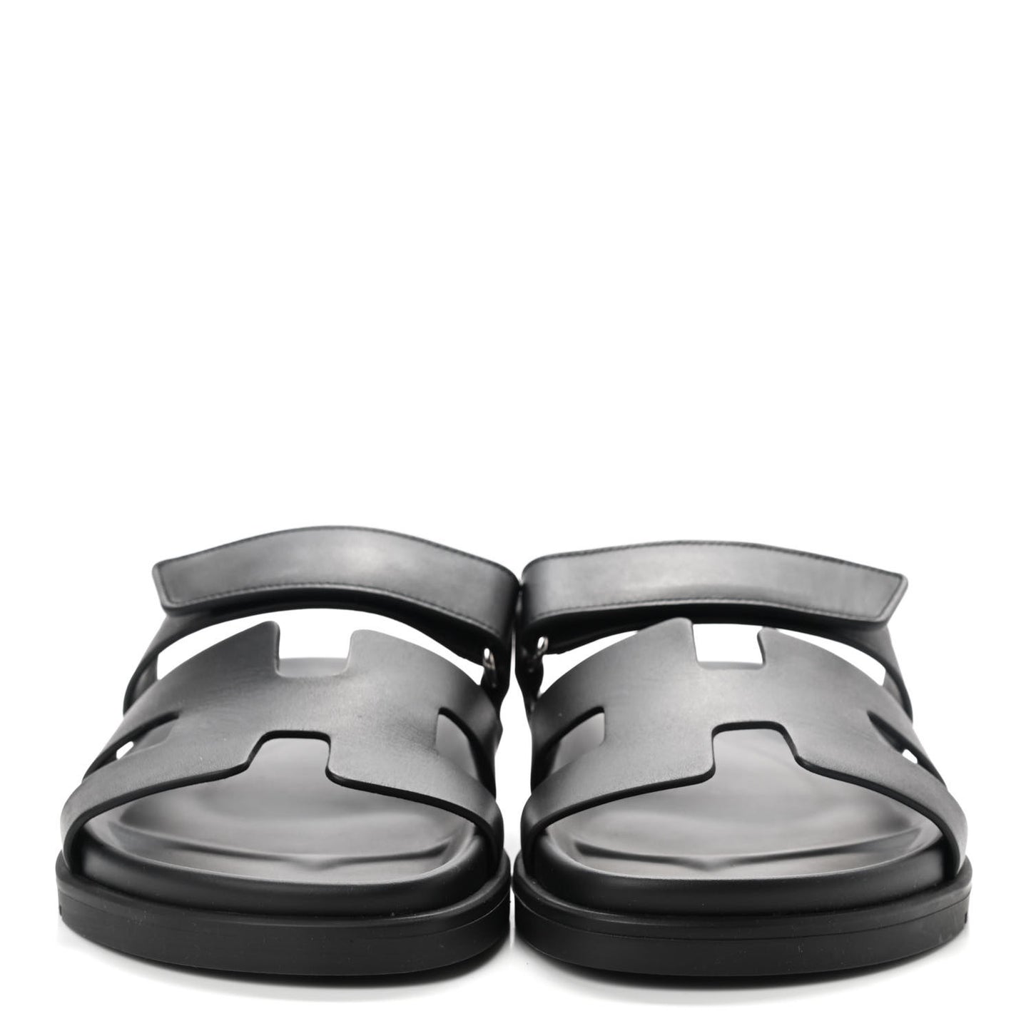 Calfskin Womens Chypre Sandals 38 Black