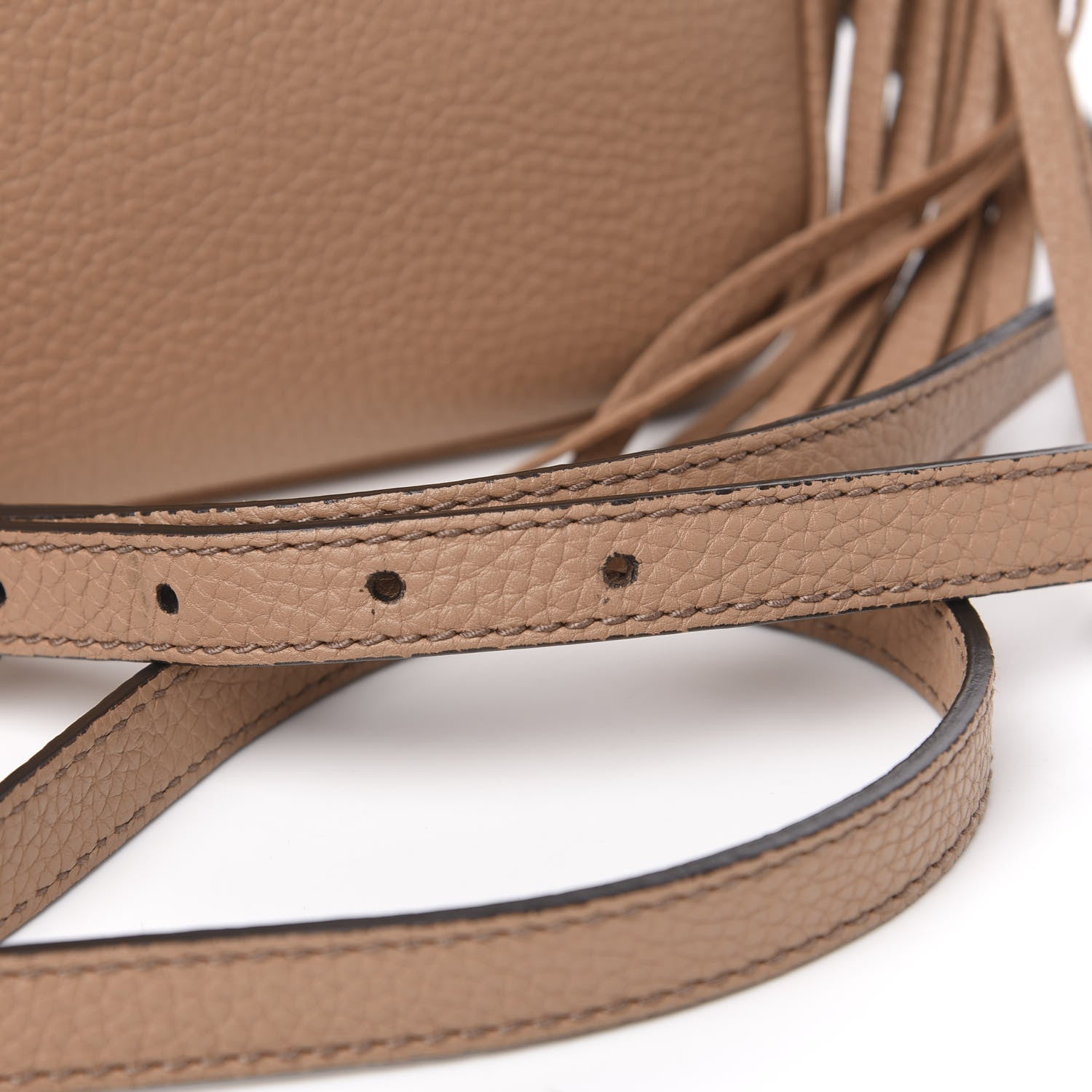 Gucci Pebbled Calfskin Small Soho Disco Bag Rose Beige 10 of 10
