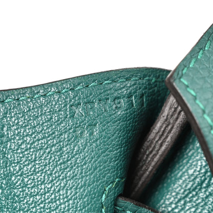 Hermes Togo BIRKIN 35 Malachite 7 of 10