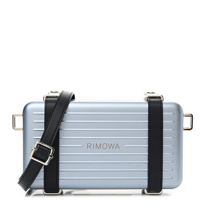 Christian Dior X RIMOWA Aluminum Personal Clutch On Strap Bleu 1 of 10