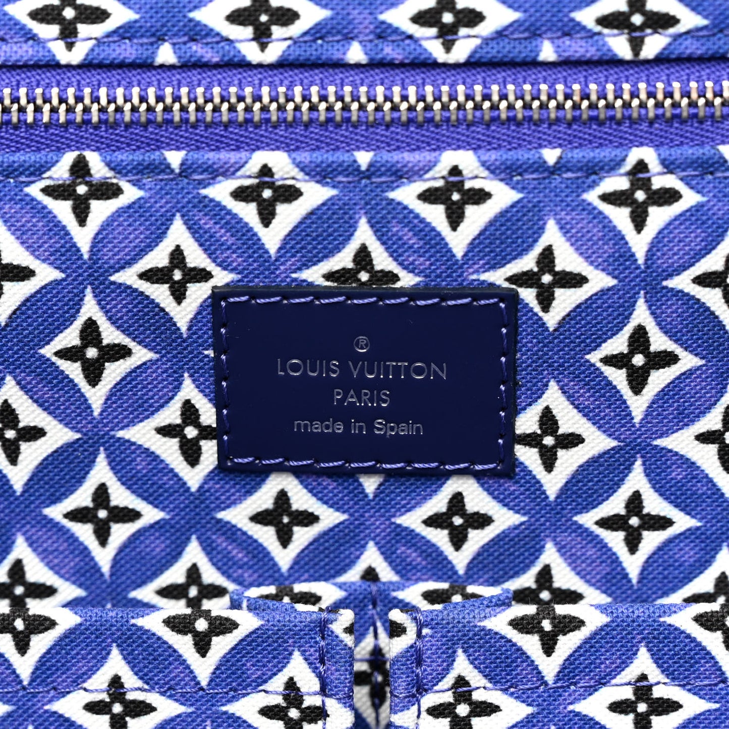 Monogram Canvas By The Pool Monaco 2.0 Neverfull GM Set Blue