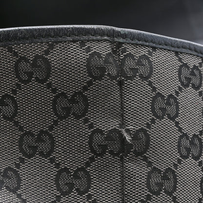 Gucci Metallic Monogram XL Shopper Tote Black 13 of 16
