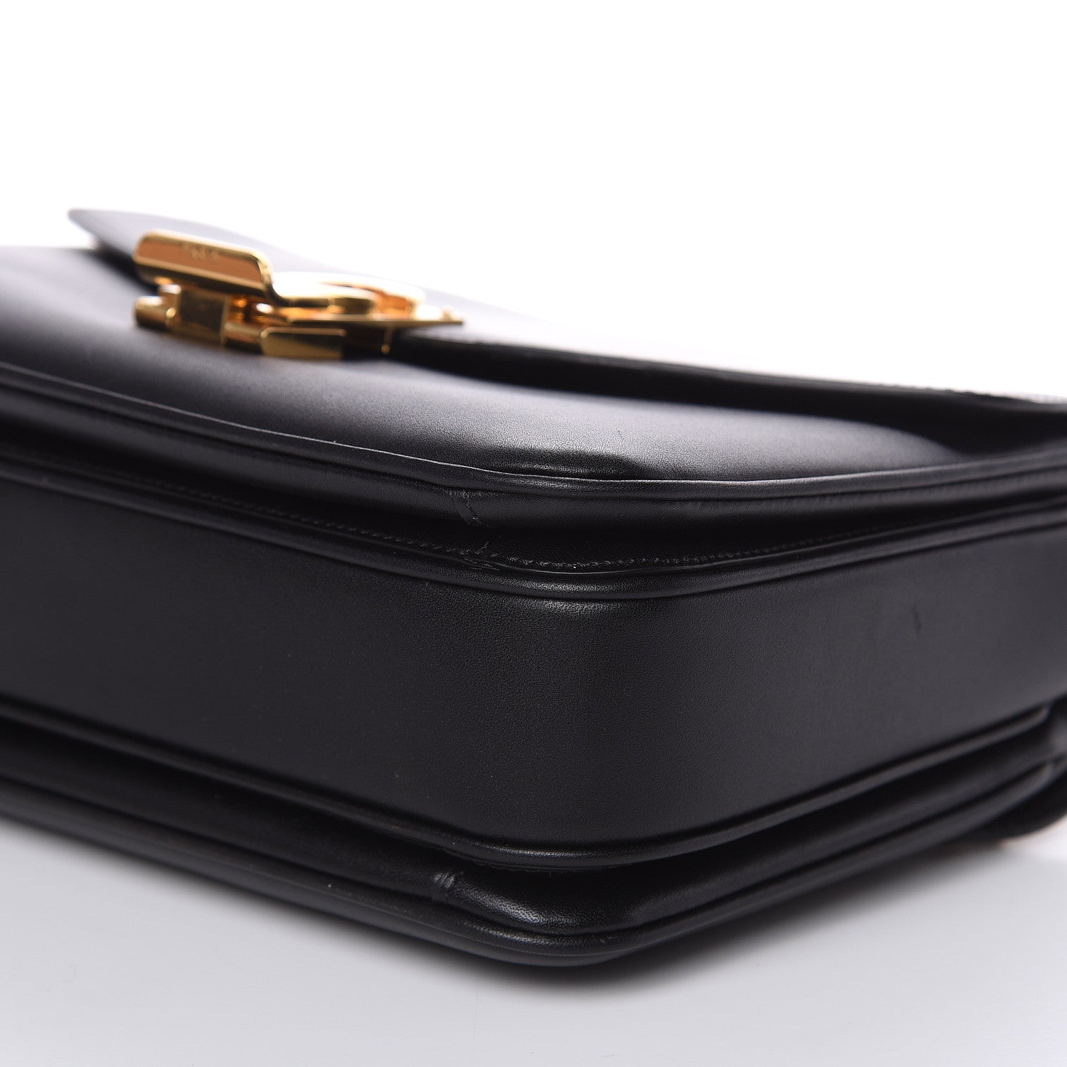 Celine Shiny Calfskin Medium C Bag Black 8 of 9